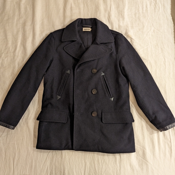 Taylor Stitch Mendocino Peacoat in Navy - Picture 2 of 6
